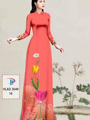 Vải Áo Dài Hoa Tulip AD HLAD3049 44